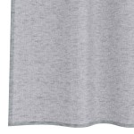 vidaXL Perdele cu perdele 2 pcs Gri închis Poliester