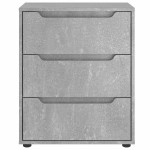 vidaXL Bufetă „VISNES” Gri beton 60x40x73 cm Lemn prelucrat vidaXL Bufetă „VISNES” Gri beton 60x40x73 cm Lemn prelucrat