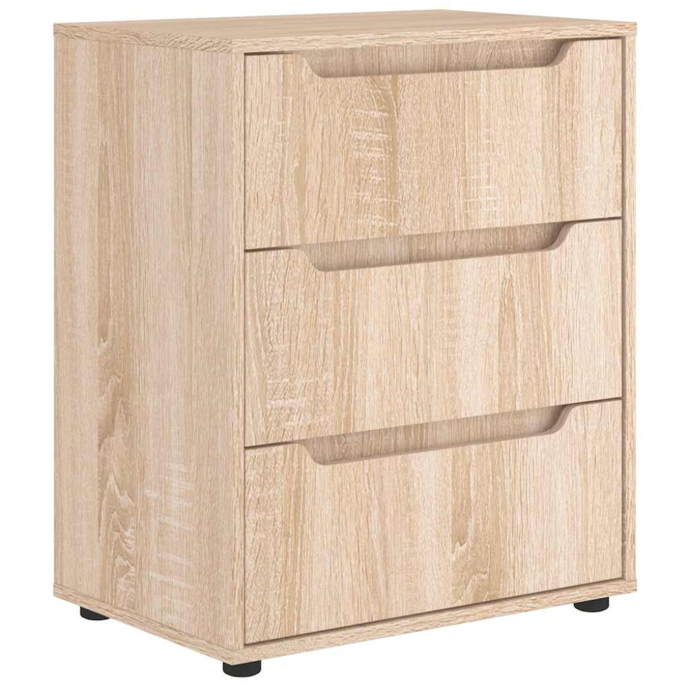 vidaXL Bufetă „VISNES” Stejar Sonoma 60x40x73 cm lemn prelucrat