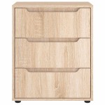vidaXL Bufetă „VISNES” Stejar Sonoma 60x40x73 cm lemn prelucrat vidaXL Bufetă „VISNES” Stejar Sonoma 60x40x73 cm lemn prelucrat