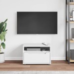 vidaXL Dulap TV "VISNES" alb 60x40x38 cm lemn de prelucrare