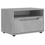 vidaXL Dulap TV "VISNES" Beton Gri 60x40x38 cm Lemn prelucrat