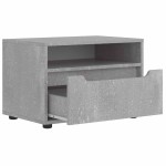 vidaXL Dulap TV "VISNES" Beton Gri 60x40x38 cm Lemn prelucrat