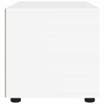 vidaXL Dulap TV "VISNES" alb 100x40x38 cm lemn de prelucrare