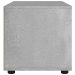 vidaXL Dulap TV "VISNES" Beton Gri 100x40x38 cm Lemn prelucrat