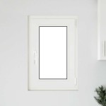 vidaXL Fereastră de subsol „RISOR” 50x75 cm oscilo-batantă DIN dreapta, albă vidaXL Fereastră de subsol „RISOR” 50x75 cm oscilo-batantă DIN dreapta, albă