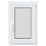 vidaXL Fereastră de subsol „RISOR” 50x75 cm oscilo-batantă DIN dreapta, albă vidaXL Fereastră de subsol „RISOR” 50x75 cm oscilo-batantă DIN dreapta, albă