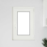 vidaXL Fereastră de subsol „RISOR” 50x75 cm oscilo-batantă DIN stânga, albă vidaXL Fereastră de subsol „RISOR” 50x75 cm oscilo-batantă DIN stânga, albă