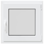 vidaXL Fereastra de subsol „RISOR” 60x60 cm Pt&Turn DIN Dreapta Alb vidaXL Fereastra de subsol „RISOR” 60x60 cm Pt&Turn DIN Dreapta Alb