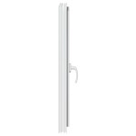 vidaXL Fereastra de subsol „RISOR” 60x90 cm Rabatabil DIN dreapta alb