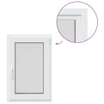 vidaXL Fereastră de subsol „RISOR” 60x100 cm oscilo-batantă DIN dreapta, albă