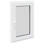 vidaXL Fereastră de subsol „RISOR” 60x100 cm oscilo-batantă DIN dreapta, albă