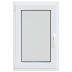 vidaXL Fereastră de subsol „RISOR” 60x100 cm oscilo-batantă DIN stânga, albă vidaXL Fereastră de subsol „RISOR” 60x100 cm oscilo-batantă DIN stânga, albă