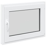 vidaXL Fereastra de subsol „RISOR” 80x60 cm Pt&Turn DIN Dreapta Alb vidaXL Fereastra de subsol „RISOR” 80x60 cm Pt&Turn DIN Dreapta Alb