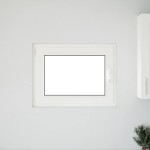 vidaXL Fereastră de subsol „RISOR” 80x70 cm oscilo-batantă DIN stânga, albă vidaXL Fereastră de subsol „RISOR” 80x70 cm oscilo-batantă DIN stânga, albă