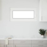 vidaXL Fereastră de subsol „RISOR” 100x50 cm oscilo-batantă DIN stânga, albă vidaXL Fereastră de subsol „RISOR” 100x50 cm oscilo-batantă DIN stânga, albă