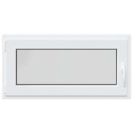 vidaXL Fereastră de subsol „RISOR” 100x50 cm oscilo-batantă DIN stânga, albă vidaXL Fereastră de subsol „RISOR” 100x50 cm oscilo-batantă DIN stânga, albă