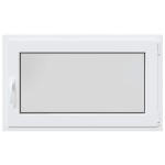 vidaXL Fereastră de subsol „RISOR” 100x70 cm oscilo-batantă DIN dreapta, albă vidaXL Fereastră de subsol „RISOR” 100x70 cm oscilo-batantă DIN dreapta, albă