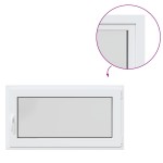 vidaXL Fereastră de subsol RISOR 110x50 cm Pt&Turn DIN dreapta alb vidaXL Fereastră de subsol RISOR 110x50 cm Pt&Turn DIN dreapta alb