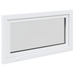 vidaXL Fereastra de subsol RISOR 110x60 cm Pt&Turn DIN stânga alb vidaXL Fereastra de subsol RISOR 110x60 cm Pt&Turn DIN stânga alb