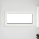vidaXL Fereastra de subsol RISOR 120x60 cm Pt&Turn DIN stânga alb