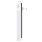 vidaXL Fereastră de subsol RISOR 100x40 cm înclinat 2 geam alb vidaXL Fereastră de subsol RISOR 100x40 cm înclinat 2 geam alb