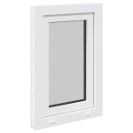 vidaXL Fereastră de subsol „RISOR” 50x75 cm oscilo-batantă DIN dreapta, albă vidaXL Fereastră de subsol „RISOR” 50x75 cm oscilo-batantă DIN dreapta, albă