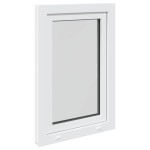 vidaXL Fereastră de subsol RISOR 60x80 cm Pânz-întors DIN dreapta alb vidaXL Fereastră de subsol RISOR 60x80 cm Pânz-întors DIN dreapta alb