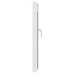vidaXL Fereastra de subsol „RISOR” 60x80 cm Rabatabil DIN Stânga Alb