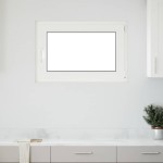 vidaXL Fereastră de subsol „RISOR” 90x50 cm oscilo-batantă DIN dreapta, albă vidaXL Fereastră de subsol „RISOR” 90x50 cm oscilo-batantă DIN dreapta, albă