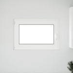 vidaXL Fereastră de subsol „RISOR” 90x50 cm oscilo-batantă DIN stânga, albă vidaXL Fereastră de subsol „RISOR” 90x50 cm oscilo-batantă DIN stânga, albă