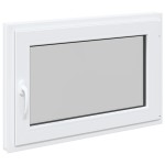vidaXL Fereastra de subsol „RISOR” 90x60 cm Ptrn DIN Dreapta Alb vidaXL Fereastra de subsol „RISOR” 90x60 cm Ptrn DIN Dreapta Alb