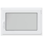 vidaXL Fereastra de subsol „RISOR” 90x60 cm Ptrn DIN Dreapta Alb vidaXL Fereastra de subsol „RISOR” 90x60 cm Ptrn DIN Dreapta Alb