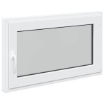 vidaXL Fereastră de subsol „RISOR” 100x50 cm oscilo-batantă DIN dreapta, albă vidaXL Fereastră de subsol „RISOR” 100x50 cm oscilo-batantă DIN dreapta, albă