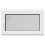 vidaXL Fereastră de subsol „RISOR” 100x50 cm oscilo-batantă DIN dreapta, albă vidaXL Fereastră de subsol „RISOR” 100x50 cm oscilo-batantă DIN dreapta, albă