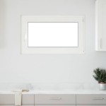 vidaXL Fereastră de subsol „RISOR” 100x70 cm oscilo-batantă DIN dreapta, albă