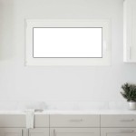 vidaXL Fereastra de subsol RISOR 110x50 cm Pt&Turn DIN stânga alb vidaXL Fereastra de subsol RISOR 110x50 cm Pt&Turn DIN stânga alb