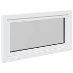 vidaXL Fereastră de subsol RISOR 110x60 cm Pt&Turn DIN dreapta alb vidaXL Fereastră de subsol RISOR 110x60 cm Pt&Turn DIN dreapta alb