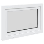 vidaXL Fereastră de subsol „RISOR” 110x70 cm oscilo-batantă DIN dreapta, albă vidaXL Fereastră de subsol „RISOR” 110x70 cm oscilo-batantă DIN dreapta, albă