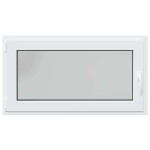 vidaXL Fereastră de subsol „RISOR” 110x70 cm oscilo-batantă DIN stânga, albă vidaXL Fereastră de subsol „RISOR” 110x70 cm oscilo-batantă DIN stânga, albă