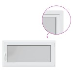 vidaXL Fereastră de subsol RISOR 120x60 cm Pt&Turn DIN dreapta alb