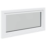vidaXL Fereastră de subsol RISOR 120x60 cm Pt&Turn DIN dreapta alb