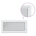vidaXL Fereastra de subsol RISOR 120x60 cm Pt&Turn DIN stânga alb vidaXL Fereastra de subsol RISOR 120x60 cm Pt&Turn DIN stânga alb