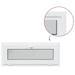 vidaXL Fereastră de subsol „RISOR” 100x40 cm înclinat 3 geam alb vidaXL Fereastră de subsol „RISOR” 100x40 cm înclinat 3 geam alb