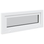vidaXL Fereastră de subsol „RISOR” 100x40 cm înclinat 3 geam alb vidaXL Fereastră de subsol „RISOR” 100x40 cm înclinat 3 geam alb