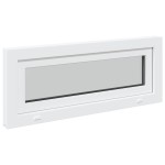 vidaXL Fereastră de subsol „RISOR” 110x40 cm înclinat 3 geam alb vidaXL Fereastră de subsol „RISOR” 110x40 cm înclinat 3 geam alb