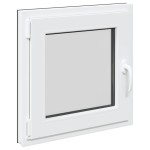 vidaXL Fereastră de subsol „RISOR” 50x50 cm oscilo-batantă DIN stânga antracit vidaXL Fereastră de subsol „RISOR” 50x50 cm oscilo-batantă DIN stânga antracit