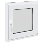 vidaXL Fereastra de subsol 60x60 cm Rabatabil DIN dreapta Antracit vidaXL Fereastra de subsol 60x60 cm Rabatabil DIN dreapta Antracit