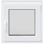 vidaXL Fereastra de subsol 60x60 cm Rabatabil DIN dreapta Antracit vidaXL Fereastra de subsol 60x60 cm Rabatabil DIN dreapta Antracit