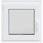 vidaXL Fereastra de subsol 60x60 cm Rabatabil DIN Stânga Antracit vidaXL Fereastra de subsol 60x60 cm Rabatabil DIN Stânga Antracit